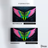 Cuadros Decorativos Canvas Revolution | Alas Angel Lucido | Formatos