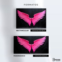 Cuadros Decorativos Canvas Revolution | Alas Angel Solar | Formatos