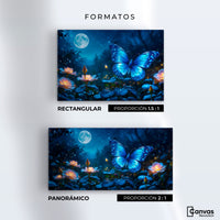 Cuadros Decorativos Canvas Revolution | Alas Nocturnas | Formatos