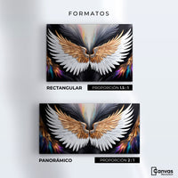 Cuadros Decorativos Canvas Revolution | Alas Vuelo Mistico | Formatos