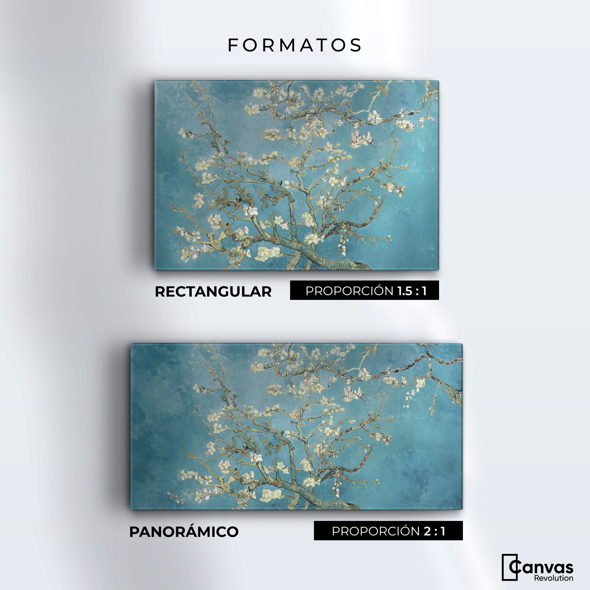 Cuadros Decorativos Canvas Revolution | Almendro En Flor | Formatos