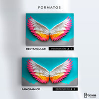 Cuadros Decorativos Canvas Revolution | Angel Alas De Paz | Formatos