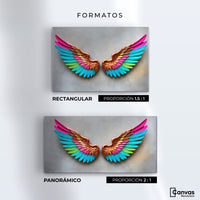 Cuadros Decorativos Canvas Revolution | Angel Resplandor | Formatos