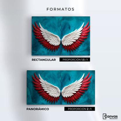 Cuadros Decorativos Canvas Revolution | Angel Vuelo Puro | Formatos