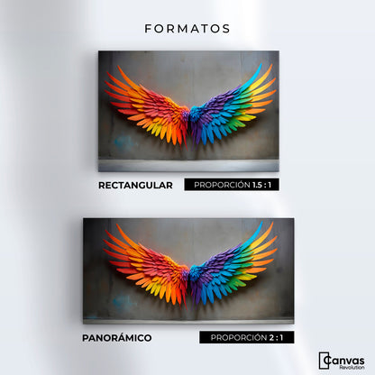 Cuadros Decorativos Canvas Revolution | Angel Vuelo Sutil | Formatos