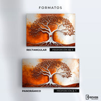 Cuadros Decorativos Canvas Revolution | Arbol Vida Tierra | Formatos