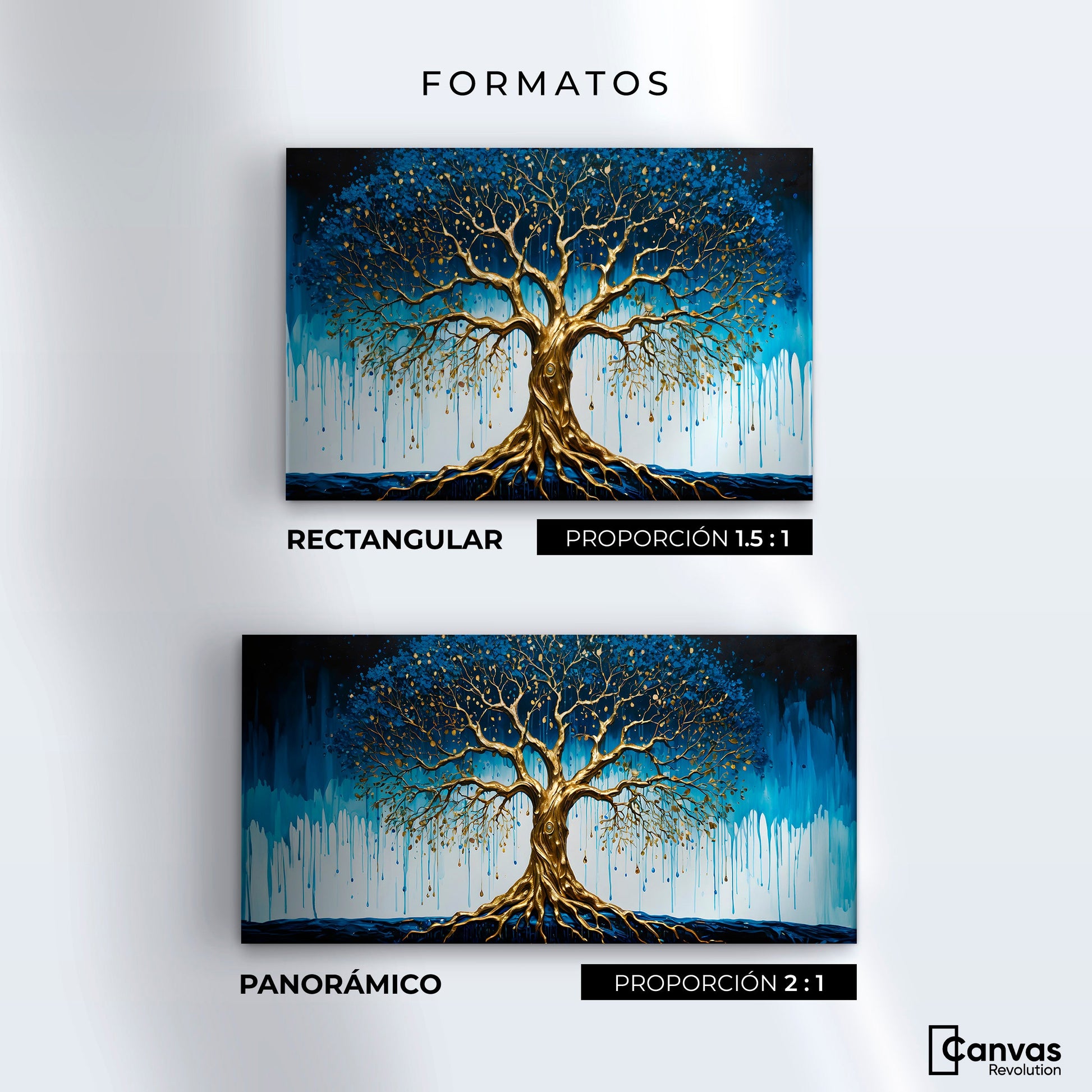 Cuadros Decorativos Canvas Revolution | Armonia Celestial | Formatos