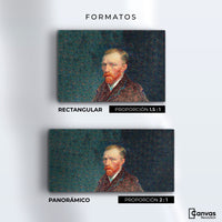 Cuadros Decorativos Canvas Revolution | Autorretrato Por Vincent Van Gogh | Formatos