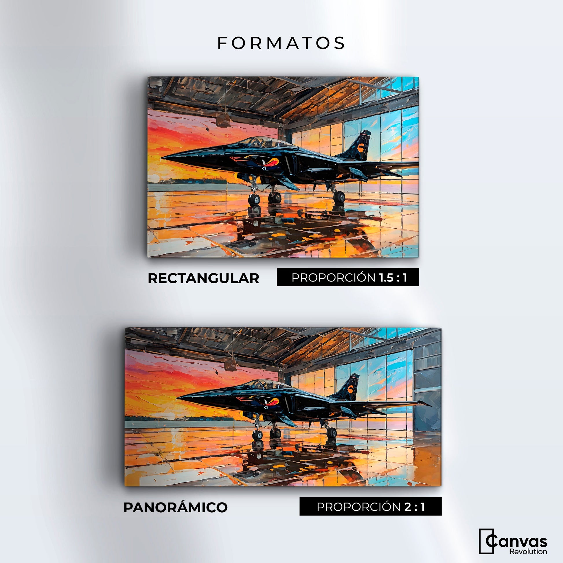 Cuadros Decorativos Canvas Revolution | Base Aerea Ocaso | Formatos