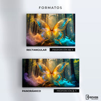 Cuadros Decorativos Canvas Revolution | Bosque De Cristal | Formatos