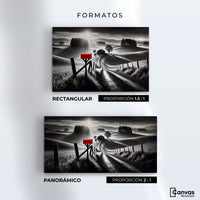 Cuadros Decorativos Canvas Revolution | Buzon En La Pradera | Formatos