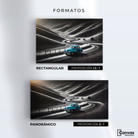Cuadros Decorativos Canvas Revolution | Carretera Celeste | Formatos