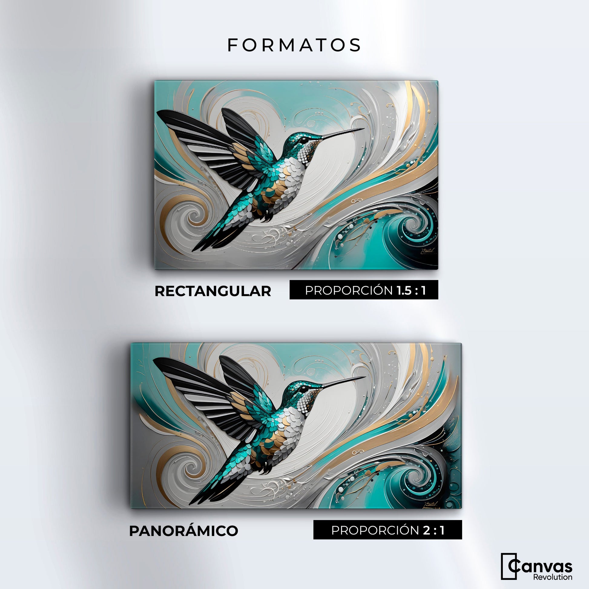 Cuadros Decorativos Canvas Revolution | Colibri Paraiso | Formatos