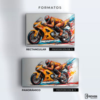 Cuadros Decorativos Canvas Revolution | Cross Colorido | Formatos