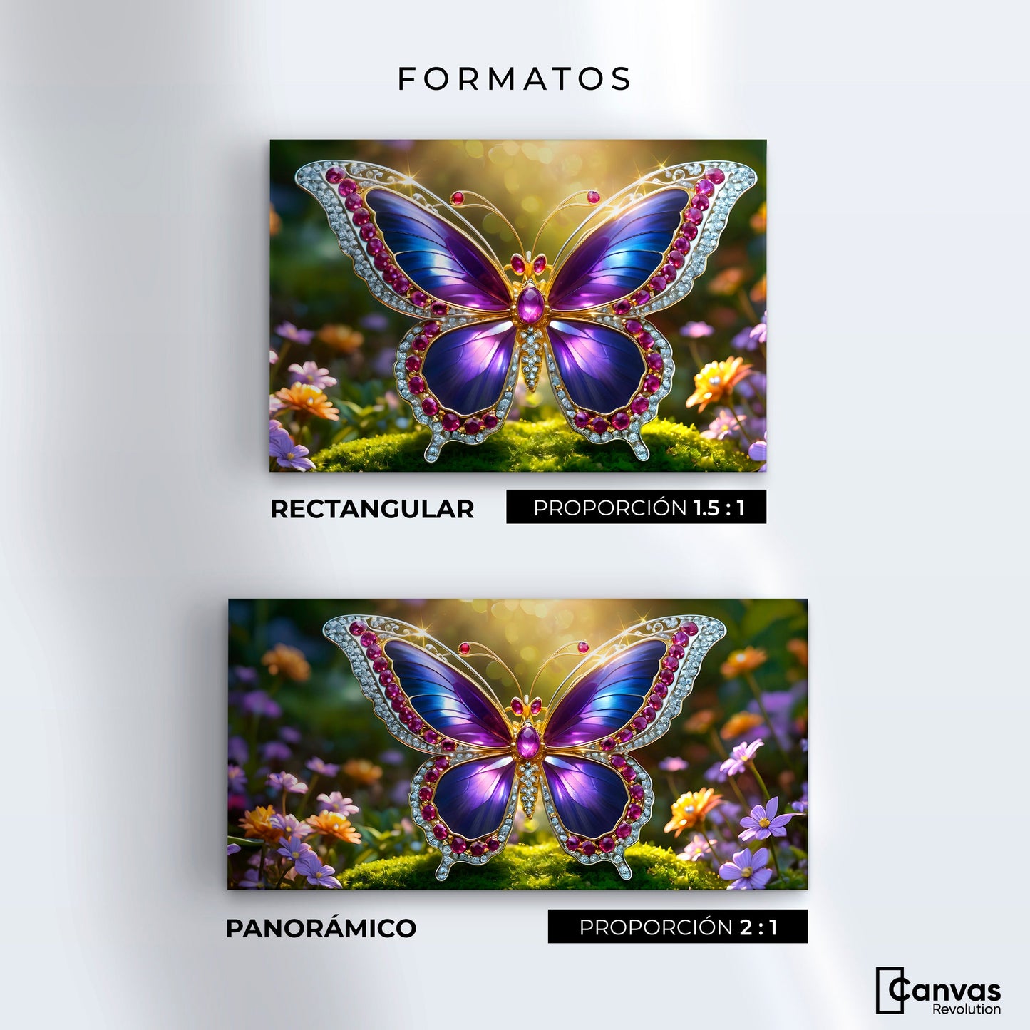 Cuadros Decorativos Canvas Revolution | Danza De Gemas | Formatos