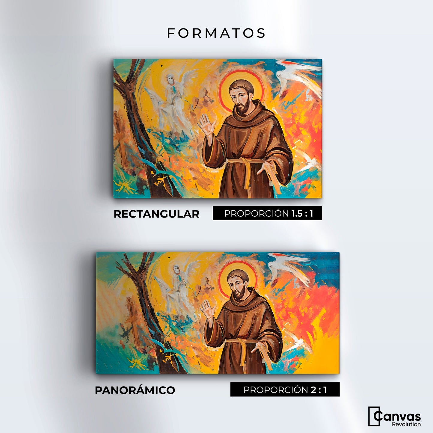 Cuadros Decorativos Canvas Revolution | Divina Inspiracion | Formatos