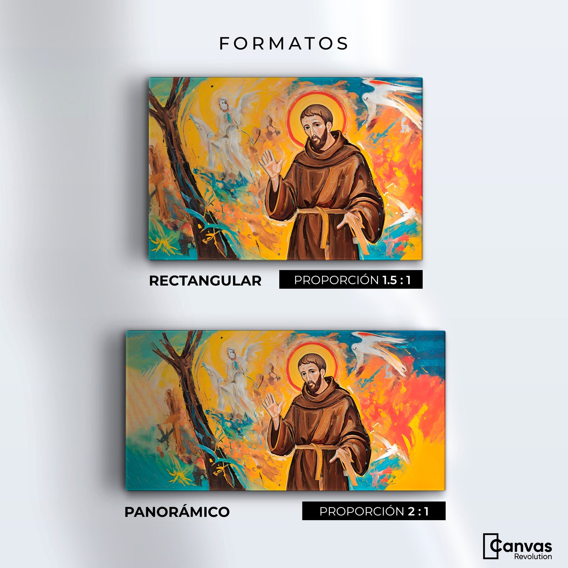 Cuadros Decorativos Canvas Revolution | Divina Inspiracion | Formatos