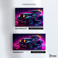 Cuadros Decorativos Canvas Revolution | Explosion Retro | Formatos