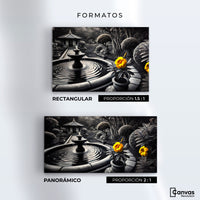 Cuadros Decorativos Canvas Revolution | Florecer Y Fluir | Formatos