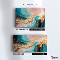 Cuadros Decorativos Canvas Revolution | Fragmentos Liquidos | Formatos