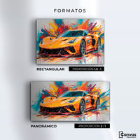 Cuadros Decorativos Canvas Revolution | Lotus Deportivo | Formatos