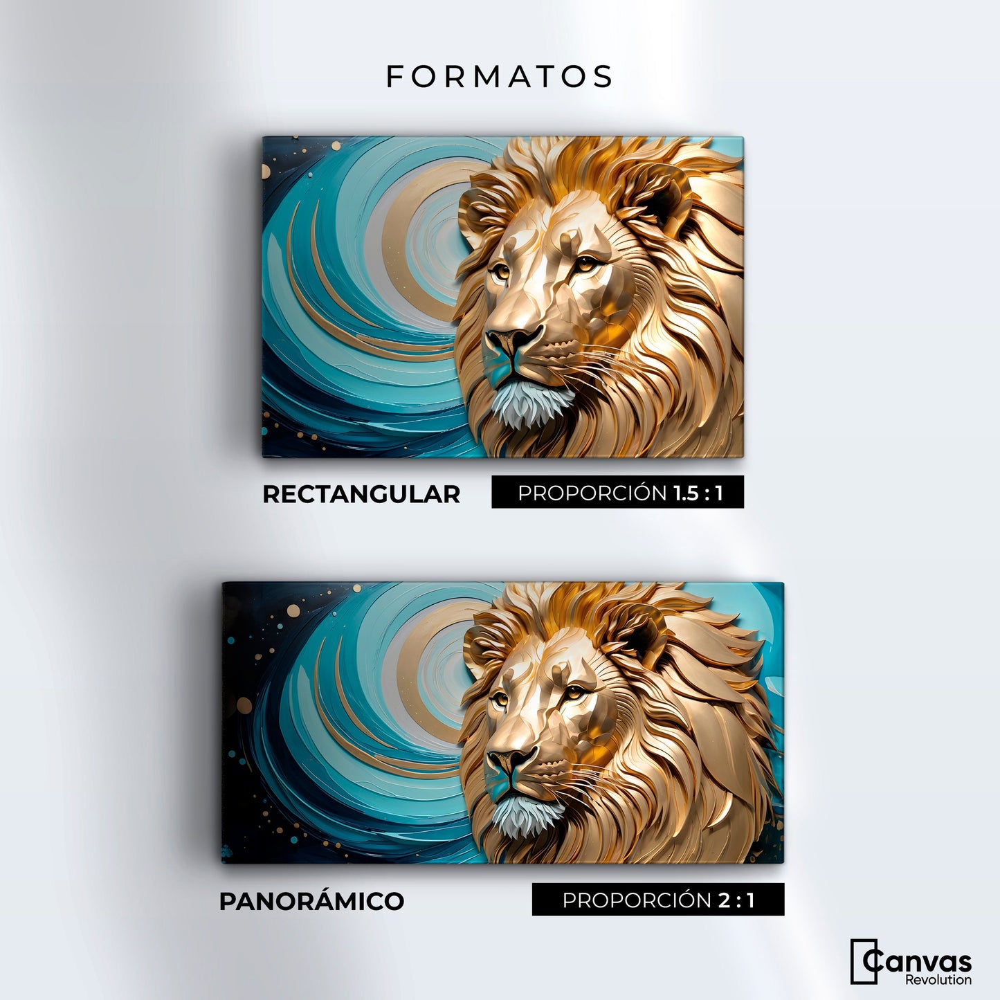 Cuadros Decorativos Canvas Revolution | Majestad Salvaje | Formatos