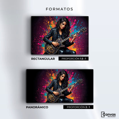 Cuadros Decorativos Canvas Revolution | Melodias Vibrantes | Formatos