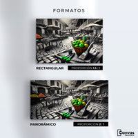 Cuadros Decorativos Canvas Revolution | Mercado Natural | Formatos