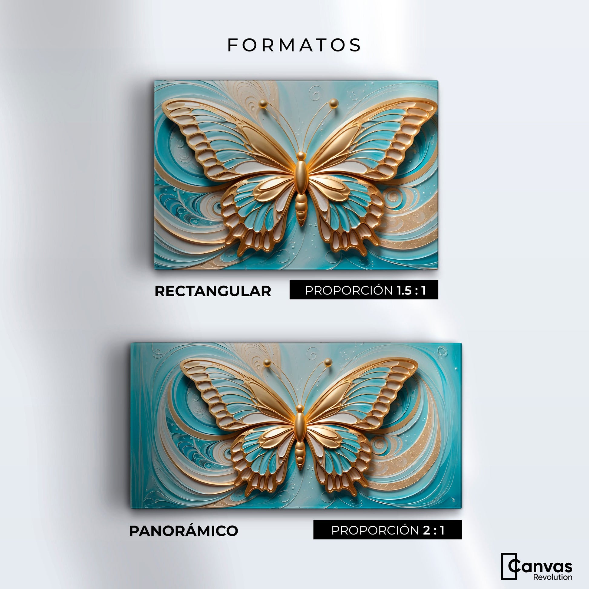 Cuadros Decorativos Canvas Revolution | Metamorfosis Pura | Formatos