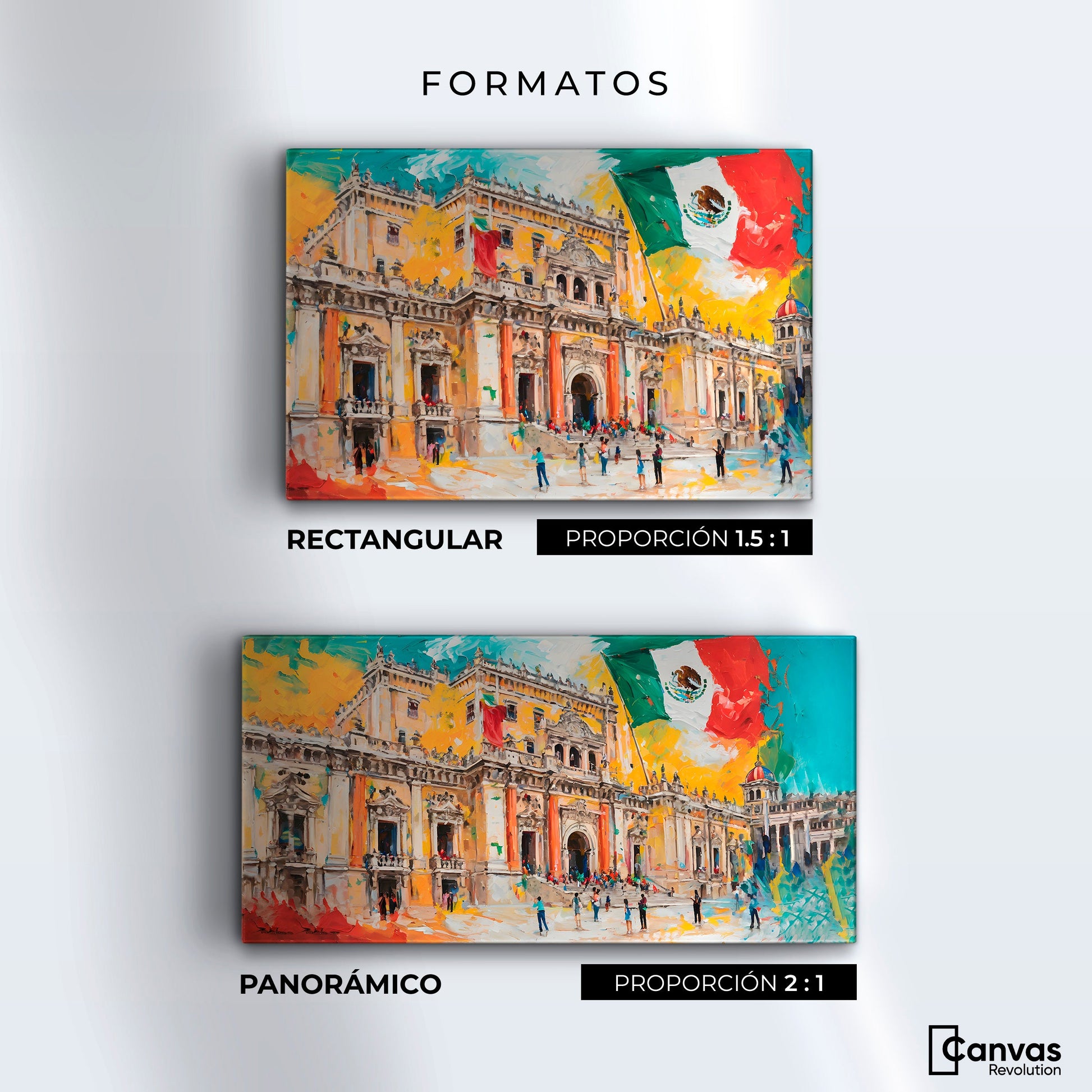Cuadros Decorativos Canvas Revolution | Palacio Nacional | Formatos