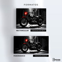Cuadros Decorativos Canvas Revolution | Resplandor Vintage | Formatos