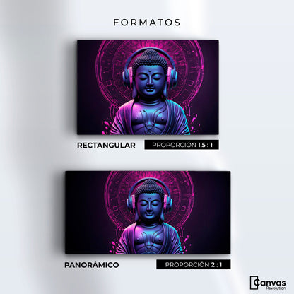 Cuadros Decorativos Canvas Revolution | Sonido Espiritual | Formatos