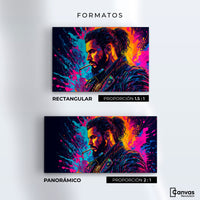 Cuadros Decorativos Canvas Revolution | Vibrante Solitario | Formatos