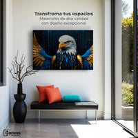 Cuadros Decorativos Canvas Revolution | Abrazo Majestuoso | Montaje1