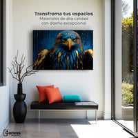 Cuadros Decorativos Canvas Revolution | Aguila Vibrante | Montaje1