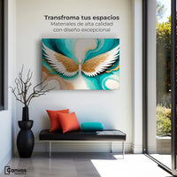Cuadros Decorativos Canvas Revolution | Alas Angel Deco | Montaje1