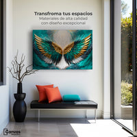 Cuadros Decorativos Canvas Revolution | Alas Angel Eternas | Montaje1