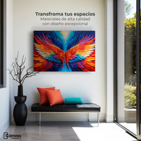 Cuadros Decorativos Canvas Revolution | Alas Angel Guardian | Montaje1