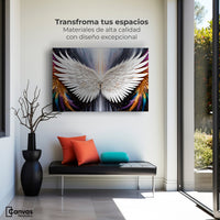 Cuadros Decorativos Canvas Revolution | Alas Angel Mistico | Montaje1
