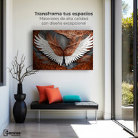 Cuadros Decorativos Canvas Revolution | Alas De Eternidad | Montaje1