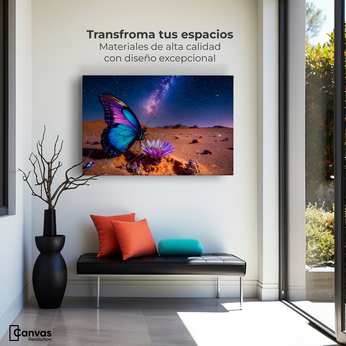 Cuadros Decorativos Canvas Revolution | Alas Del Desierto | Montaje1