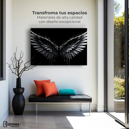 Cuadros Decorativos Canvas Revolution | Alas Esplendidas | Montaje1