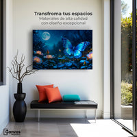 Cuadros Decorativos Canvas Revolution | Alas Nocturnas | Montaje1