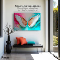 Cuadros Decorativos Canvas Revolution | Angel Espiritu Luz | Montaje1