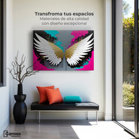 Cuadros Decorativos Canvas Revolution | Angel Protector | Montaje1