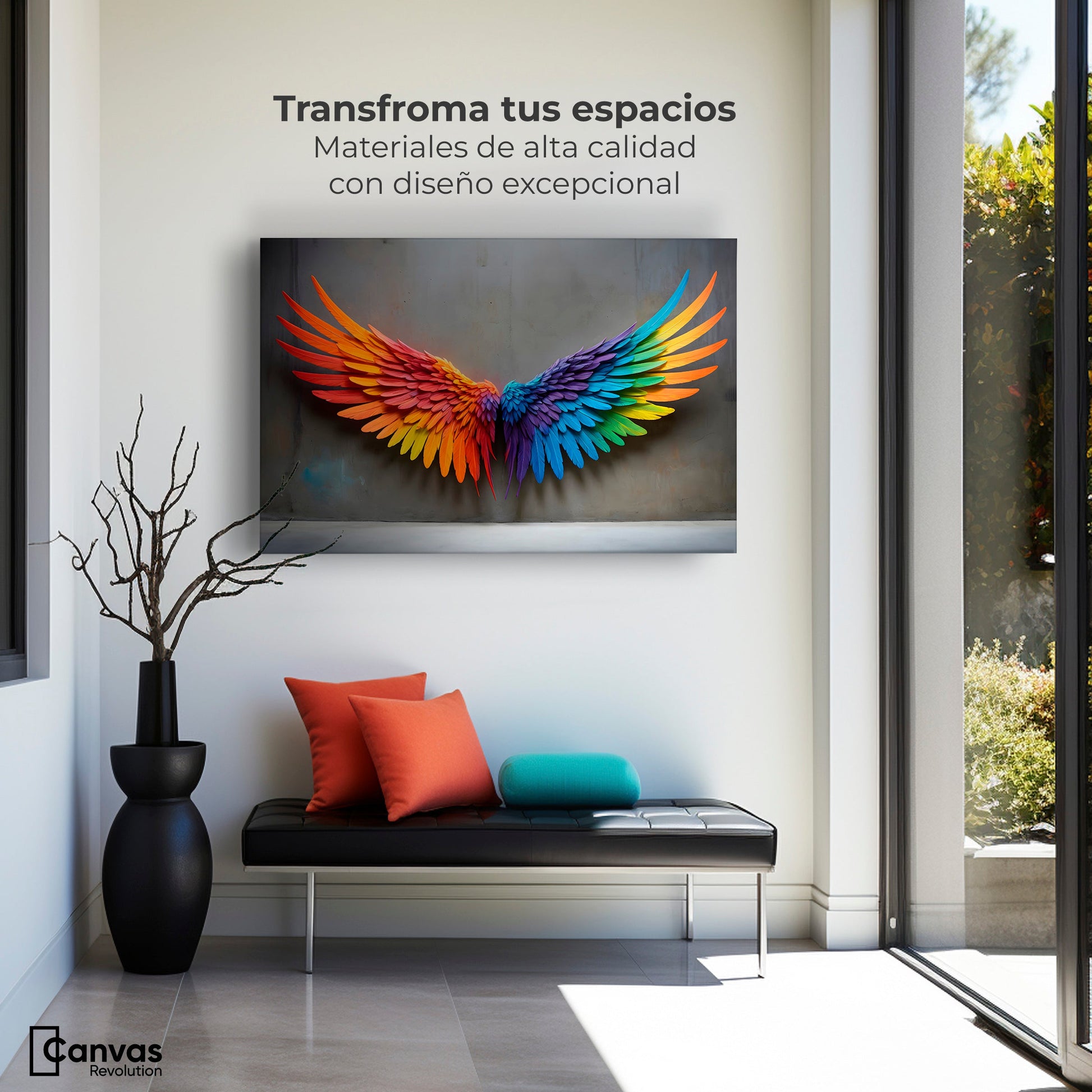 Cuadros Decorativos Canvas Revolution | Angel Vuelo Sutil | Montaje1