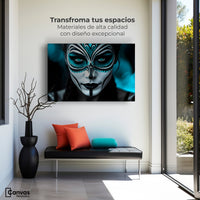 Cuadros Decorativos Canvas Revolution | Aqua En El Rostro | Montaje1