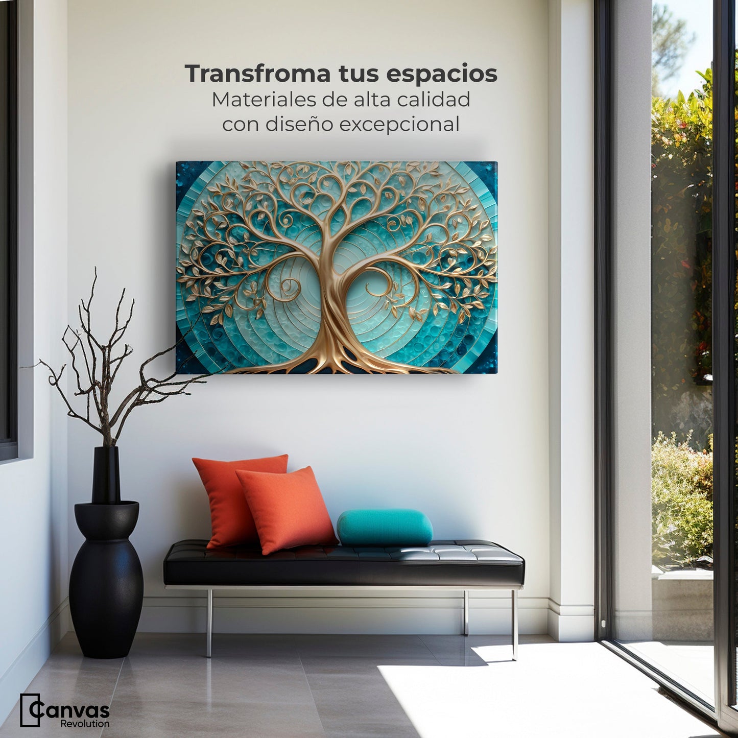 Cuadros Decorativos Canvas Revolution | Arbol De Los Suenos | Montaje1