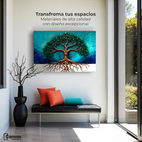 Cuadros Decorativos Canvas Revolution | Arbol Vida Energia | Montaje1