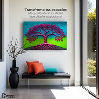 Cuadros Decorativos Canvas Revolution | Arbol Vida Mistico | Montaje1